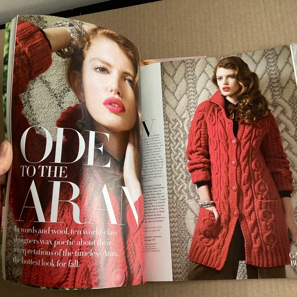 VOGUE Knitting International Magazines Lot of 3 Winter 2019/20 Fall ‘12 Fall ‘15 - Picture 10 of 15